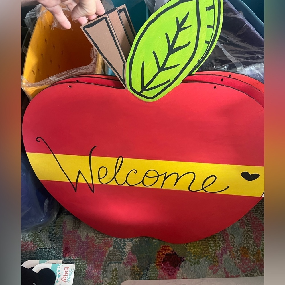 22inch Teacher handmade door hangers